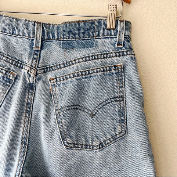 Vintage 90’s levis Womens 951 denim shorts longer length 29” - Picture 2 of 9